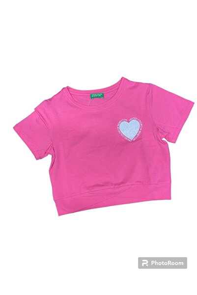 Benetton تي شيرت بناتي