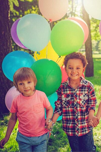 GÜZELYÜZ AVM 50 Adet Renkli Balon Karışık Renk