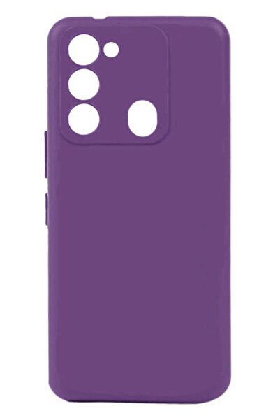 TECNO Spark 8c Uyumlu Kamera Korumalı Rubber Silikon Kılıf