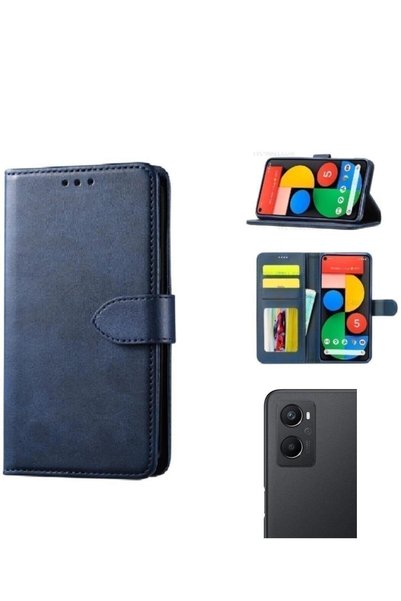 OPPO A96 Uyumlu Cüzdanlı Ve Kapaklı Kılıf