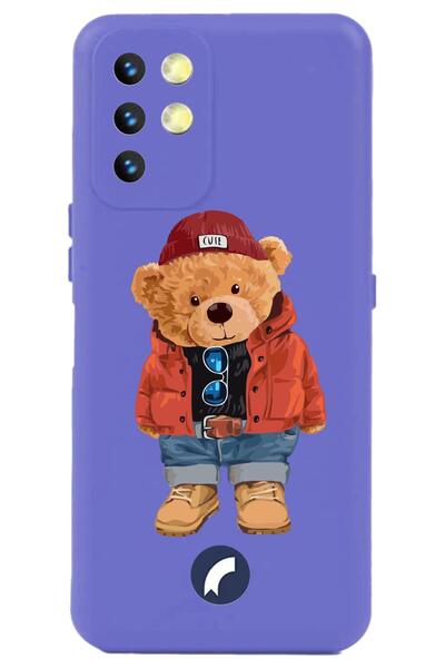 Reeder حافظة سيليكون S19 Max مطبوعة وحماية للكاميرا بلون أرجواني