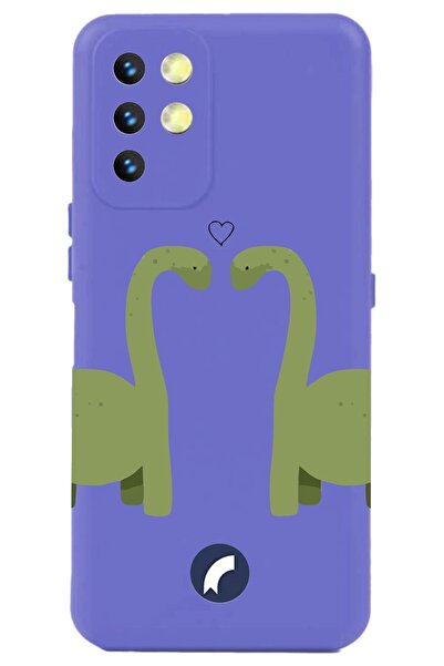 Reeder حافظة سيليكون S19 Max مطبوعة وحماية للكاميرا بلون أرجواني