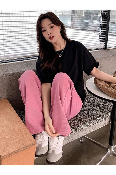 Jose Clothing Μαύρο εμπριμέ από οργανικό βαμβάκι Unisex Oversize T-shirt - Κοντό μανίκι