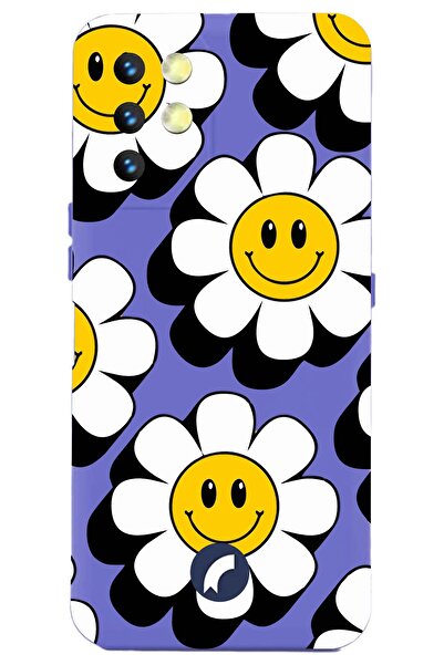 Reeder حافظة سيليكون S19 Max مطبوعة وحماية للكاميرا بلون أرجواني