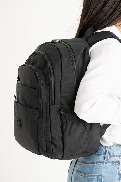 RKY SERENITY Mega Water Resistant Clinker Fabric Σχολικό σακίδιο πλάτης μεγάλου μεγέθους κατάλληλο για καθημερινή χρήση φορητού υπολογιστή και αθλητικής χρήσης