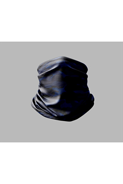 Buffalo قناع برتقالي للرقبة بتصميم مموه للجنسين