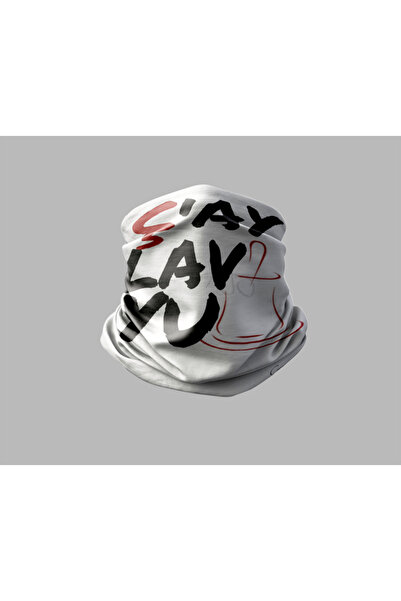 Buffalo باندانا للجنسين للاستخدام الخارجي - تصميم حروف جدارية، قناع راكب الدر...