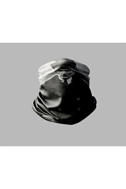 Buffalo Ataturk Designed Unisex Outdoor Bandana - Biker Buff Mask, Neck Collar