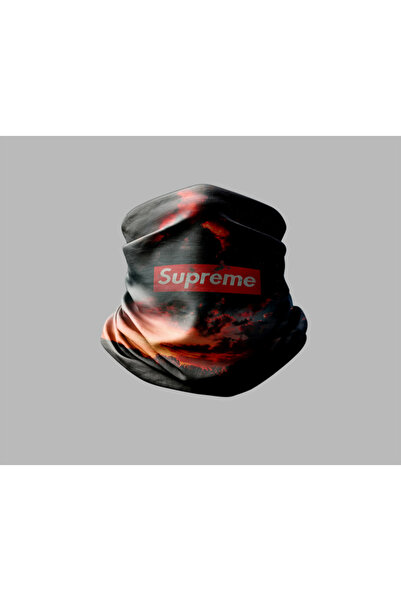 Buffalo Supreme Tasarımlı Motorcu Buff Maske Outdoor Boyunluk Unisex Bandana