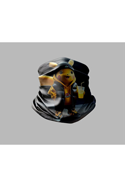 Buffalo Pokemon Designed Unisex Outdoor Bandana - Biker Buff Mask, Neck Collar