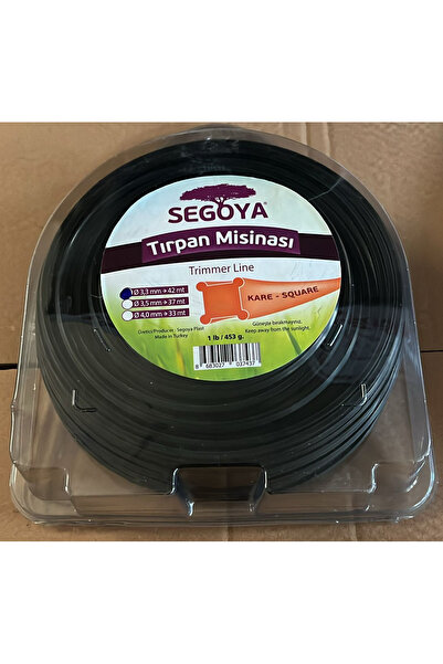 SEGOYA Tırpan Misinası Kare 3,3mm 42mt.