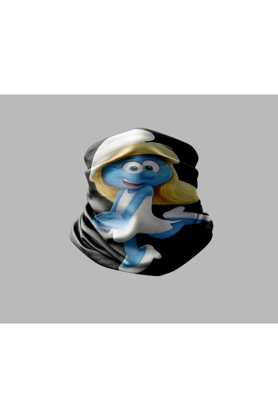 Buffalo قناع برتقالي خارجي للجنسين - تصميم السنافر لراكبي الدراجات النارية