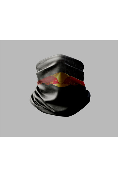 Buffalo Motorcycle Designed Biker Buff Mask Outdoor Neck Collar Unisex Bandana