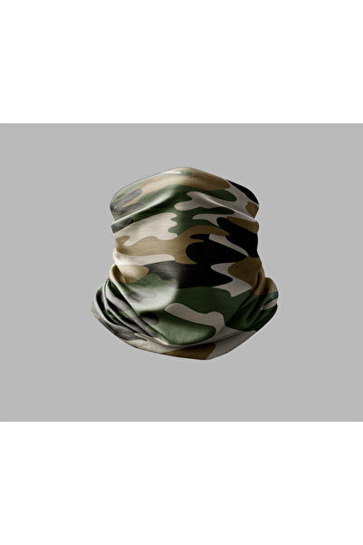Buffalo Unisex Outdoor Neck Collar Camouflage Design Buff Mask