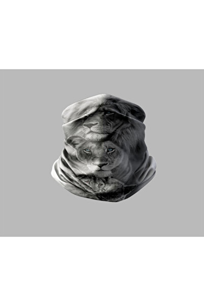 Buffalo Animals Tasarımlı Motorcu Buff Maske Outdoor Boyunluk Unisex Bandana