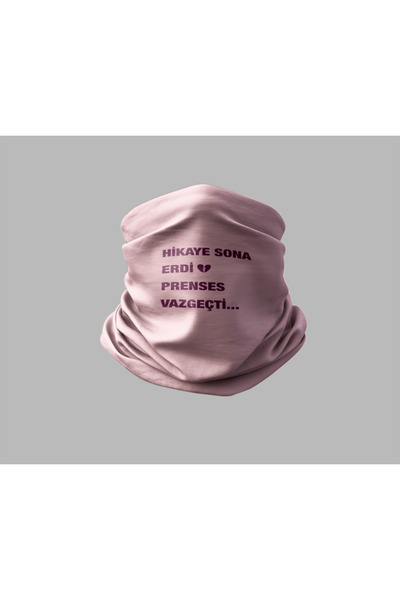 Buffalo Duvar Yazısı Tasarımlı Motorcu Buff Maske Outdoor Boyunluk Unisex Ban...