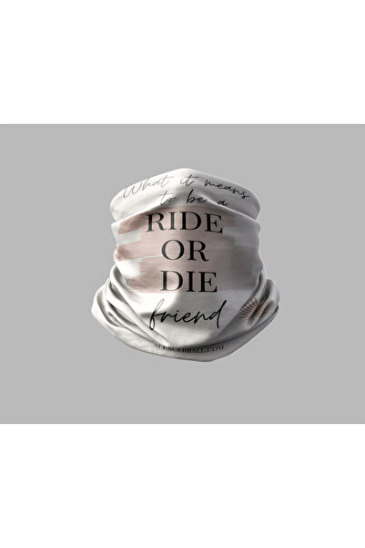 Buffalo Ride Or Die Unisex Outdoor Biker Buff Mask - Designed Neck Collar Ban...