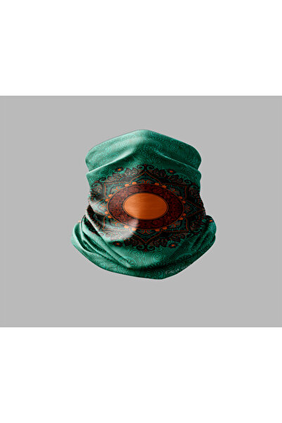 Buffalo Unisex Outdoor Neck Collar Bandana - Marbling Art Design, Biker Buff ...