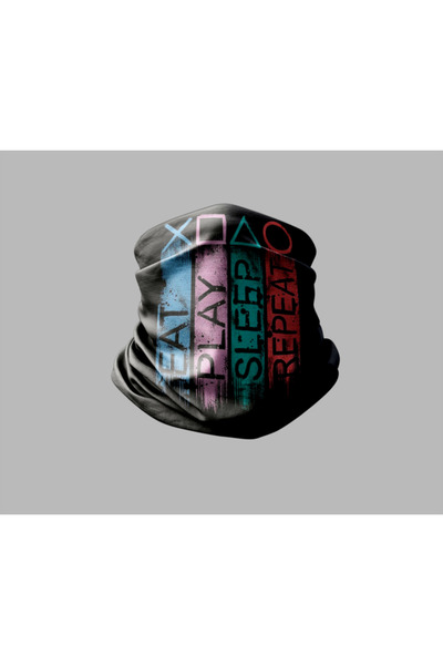 Buffalo Unisex Outdoor Buff Mask - Text Design, Neck Collar Bandana