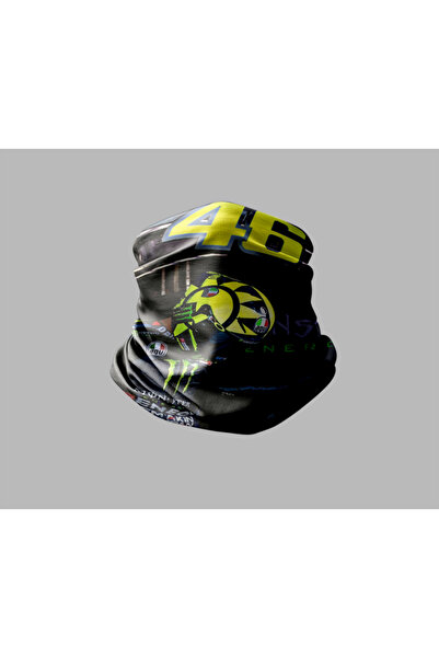 Buffalo Motorcycle Designed Biker Buff Mask Outdoor Neck Collar Unisex Bandana