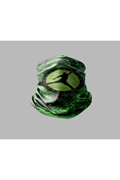 Buffalo قناع برتقالي بنمط كرة السلة - باندانا للرقبة في الهواء الطلق للجنسين