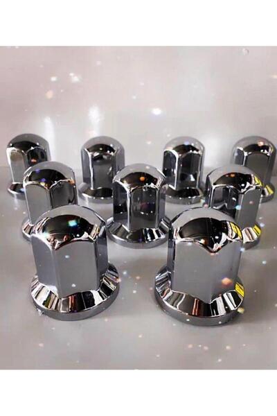 BATU MAKİNA OVAL KROM BİJON KAPAĞI 40 ADET 33MM