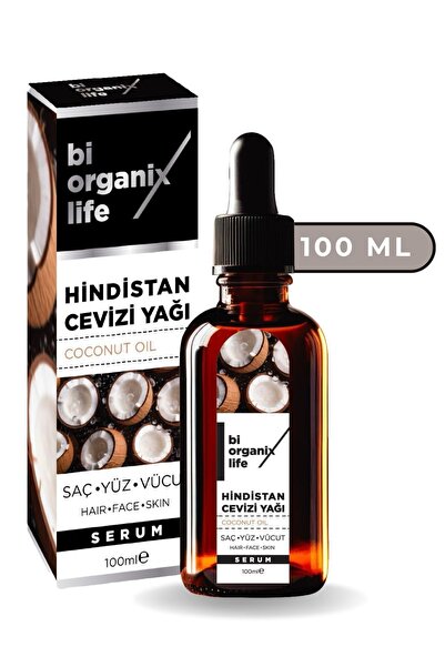 Biorganix Life Hindistan Cevizi Yağı 100 ML