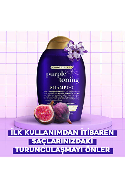 OGX Turunculaşma Karşıtı Mor Şampuan 385 ml