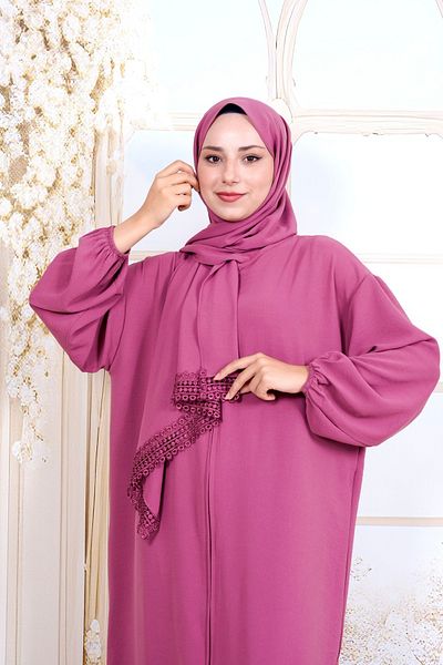 Rimel Moda Prayer Dress Cherry