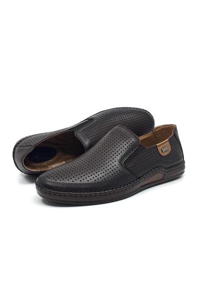 CATELLİ 100% Genuine Leather Men's Summer Comfortable Orthopedic Daily Light Heel Massage Sandal Shoes 40-45