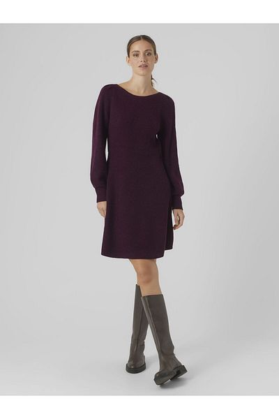 Vero Moda Strickkleid VMFLAVOUR LS ABK DRESS GA EXC