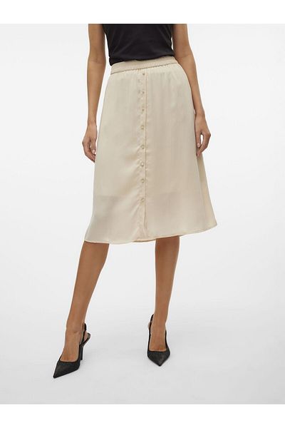 Vero Moda Rock Vmsunny Hohe Taille Midirock
