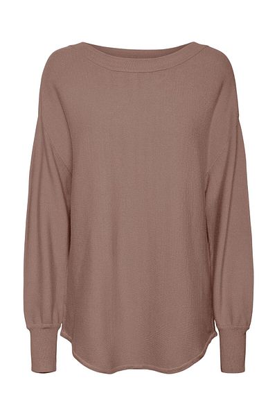 Vero Moda Strickpullover VMNANCY LS BOATNECK PULLOVER GA EXC
