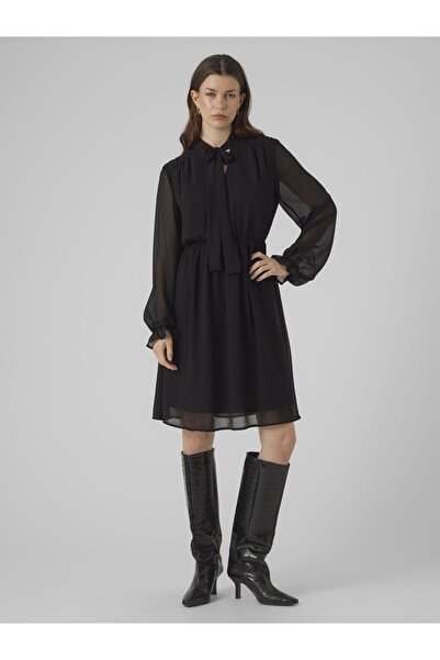 Vero Moda Kleid VMVIGGA LS ABK DRESS EXC