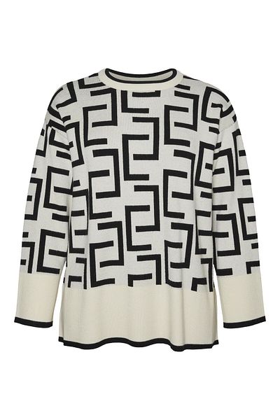 Veromoda Curve Strickpullover Rundhals Curve Pullover