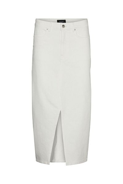 Vero Moda Jeansrock Vmveri Hohe Taille Langer Rock