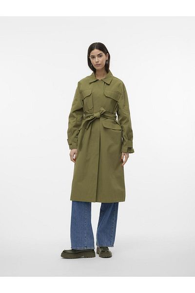 Vero Moda Trenchcoat mit Fly-Away-Kragen Trenchcoat
