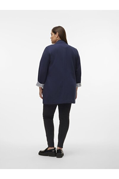 Veromoda Curve Blazer Locker geschnitten Reverskragen Curve Blazer