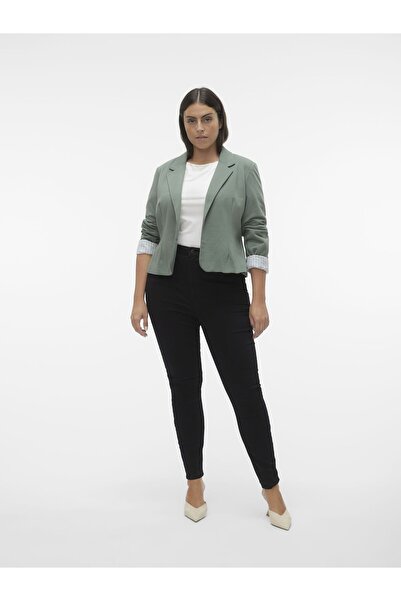 Veromoda Curve Blazer Slim Fit Reverskragen Curve Blazer