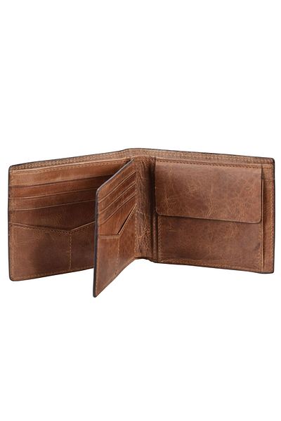 Fossil Derrick wallet leather 11.5 cm