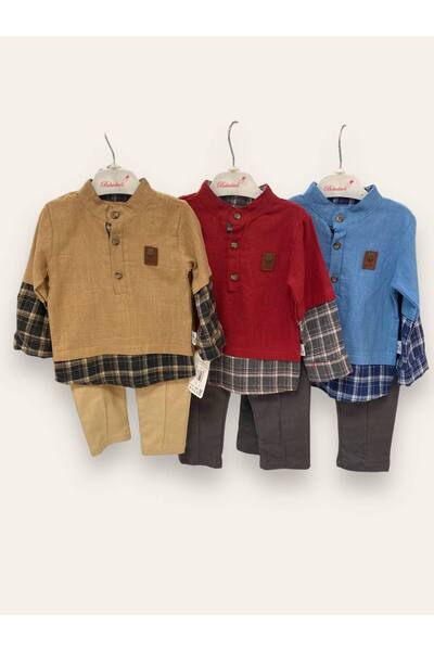 TİJK Baby Boy Shirt Set