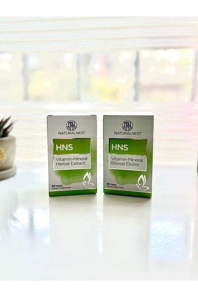 Naturalnest Hns Vitamin-Mineral Herbal Extract 60 Tablets Set of 2