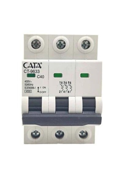 CT-9633 40 Amper Sigorta C TİPİ ( Trifaze )