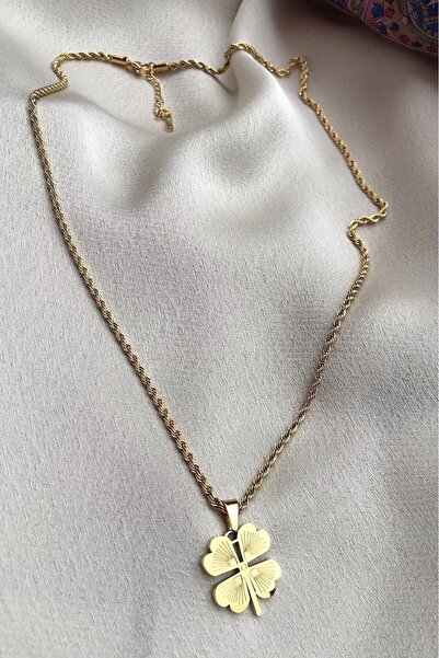 novon 316l Steel Chain Long Twist - 4 Leaves (60 Cm)