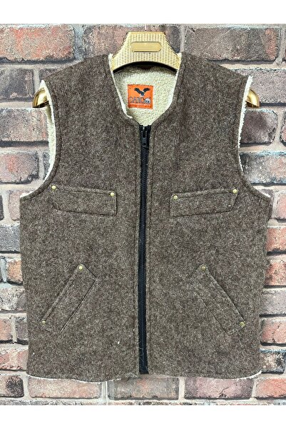 Dargo Av Kıvırcık Peluşlu Aba Yelek 3XL Beden