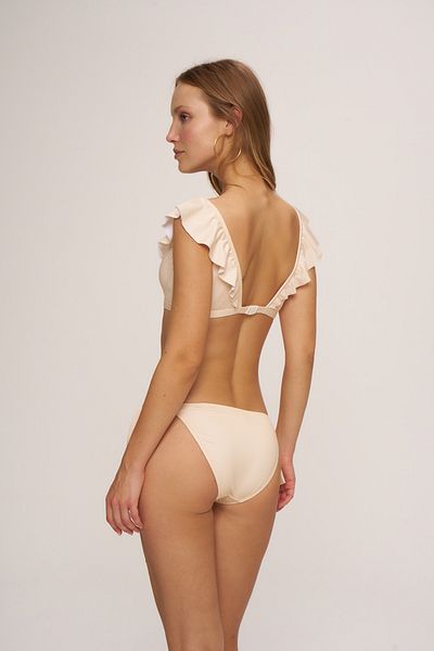 Pierre Cardin Lace-Up Faux Jumpsuit Bikini Bottom