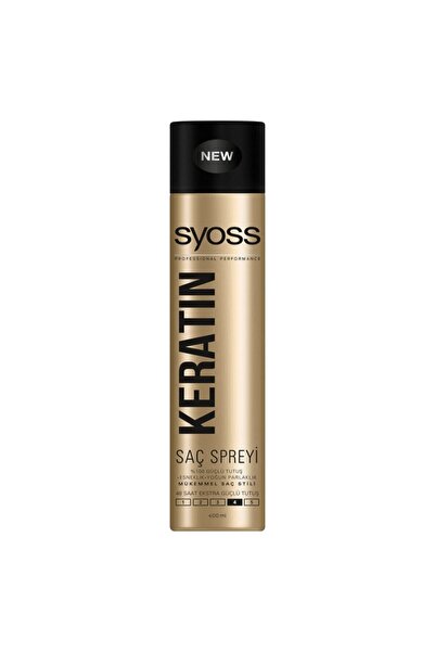 Syoss KERATİN EFFECTİVE HOLD SPRAY 400 ML GKHAİR526