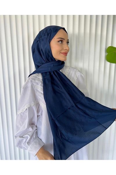 Misa Qubbe Model Navy Blue Shawl