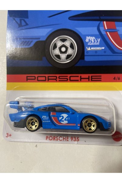 HOT WHEELS 2024 Hot Wheels Porsche Series Porsche 935 Blue-Hrw59