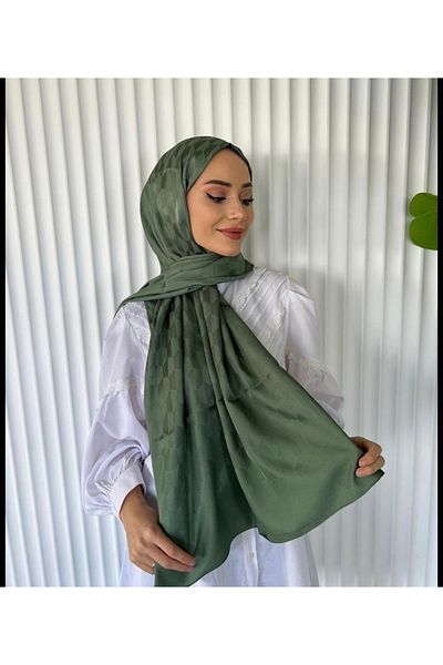 Misa Qubbe Model Mold Green Shawl